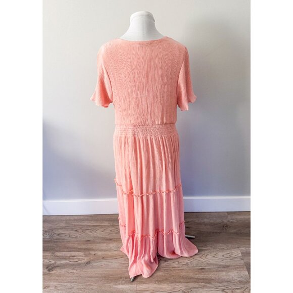 Mikarose Rose Pink Maxi Dress - Picture 8 of 13